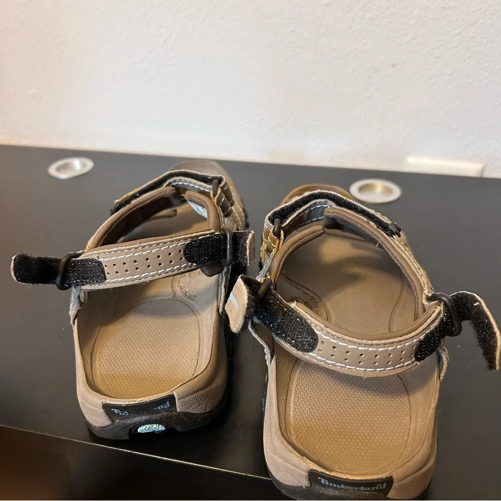 Timberland Tan Outdoor Sandals with Adjustable Straps Size 9 - Picture 9 of 13